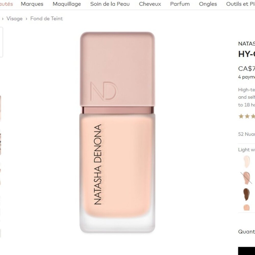 Natasha Denona - HY-GLAM Foundation shade R2